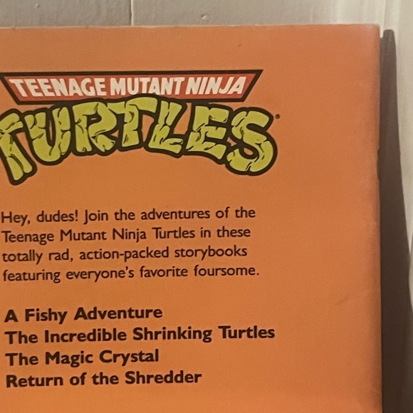 Vintage 1990 TMNT The Magic Crystal Teenage Mutant Ninja Turtles Storybook - Picture 7 of 12